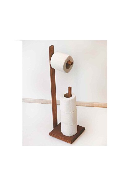 Weblonya Wc Kağıtlık Tuvalet Kağıtlığı Ahşap Banyo 3025