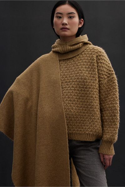 Manuka EșARFĂ CU TEXTURA MOALE COZY GALBEN