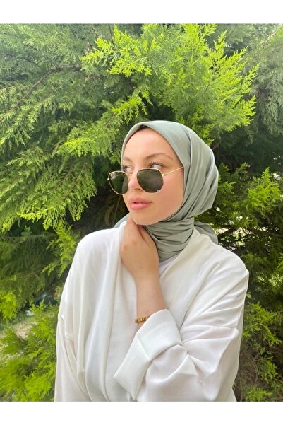 Genel Markalar Twill Seri Eşarp - Küf Yeşili