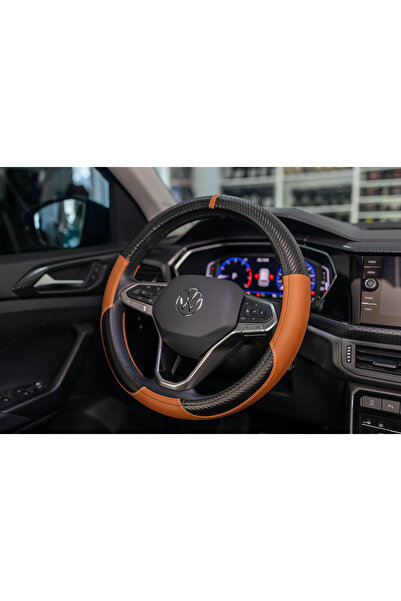 PlusOto Fiat Marea Uyumlu Karbon Direksiyon Kılıfı