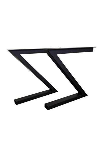 Abronya Yemek Masası Metal Ayak Profil Masa Ayağı Z Tasarım Masa Ayağı