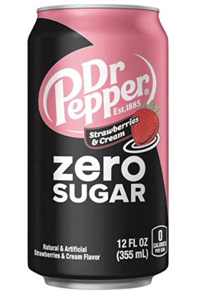 Dr. Pepper Dr Pepper Strawberries & Cream Zero Sugar 355ml