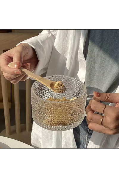 MİMOZA PARK طقم أكواب على الطراز الاسكندنافي العتيق المقاوم للحرارة مكون من ق...