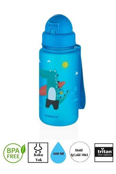 Vagonlife Uzspace Tritan Water Bottle - 400Ml