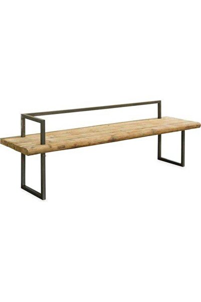Abronya Bench Ahşap Sırtlı Bench Modelleri Ahşap Dekoratif Bank