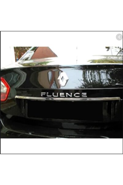 Kml34tuning55 Paslanmaz Çelik Renault Fluence Krom Plakalık Üst Çıtası 2009-2018