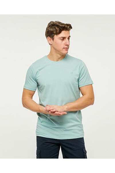 Rey Polo 2600 EMBROIDERY DETAILED BICYCLE COLLAR T-SHIRT