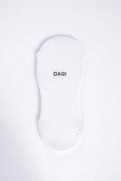 Dagi Weiße Yoga-Plattensocken