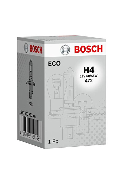Bosch Far Ampülü 12v 60/55w H4 Takım