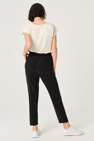 Dagi Pantaloni negri, scurti, cu picior elastic, cu talie elastică