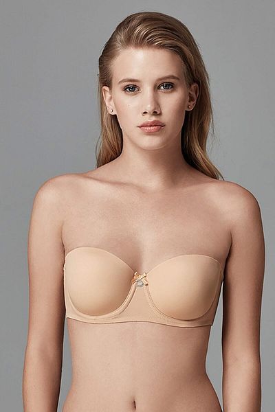 Dagi Trägerloser Push-up-BH mit Bügel von Skin