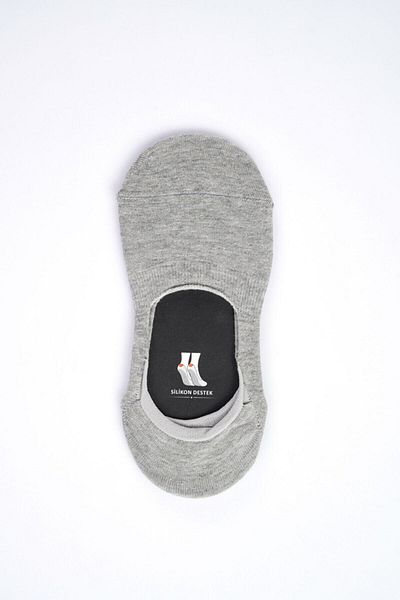 Dagi Gray Melange Yoga-plates Socks