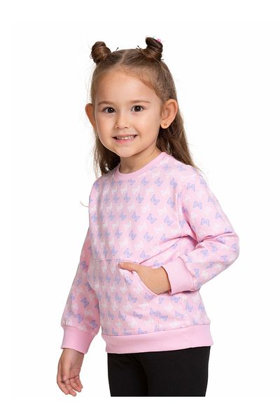 My Hanne Butterfly Patterned Sweat 54362