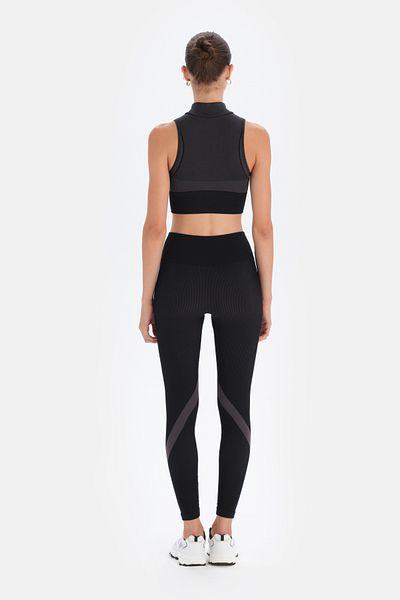 Dagi Schwarze nahtlose Damenstrumpfhose 2