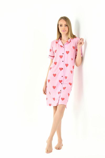 Yeni İnci ROCHIE DE PIJAMĂ FEMEI CU IMPRIMARE INIMĂ