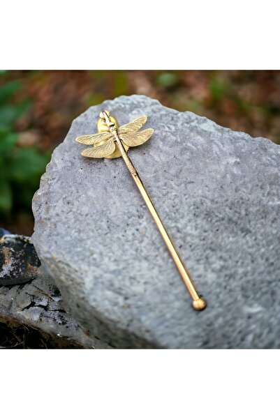 Mercan Tasarım Atölyesi Yusufçuk Mum Söndürücü-gold