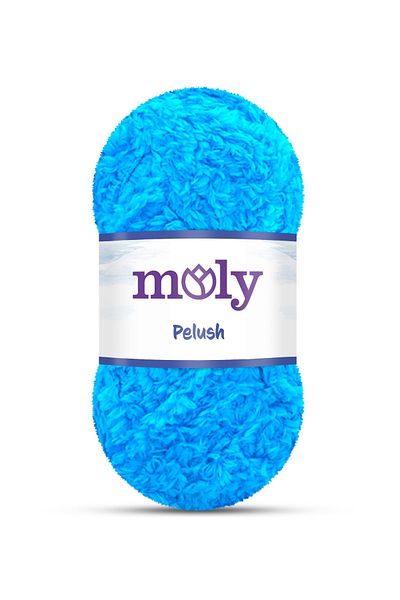 Moly Plush Feather Knitting Yarn 100gr (071)