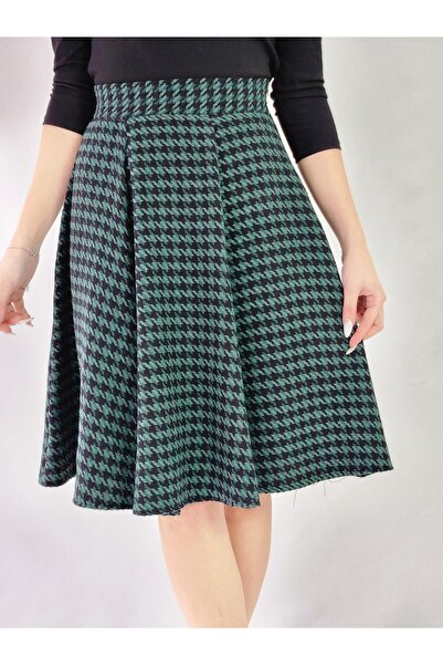YAXİ FUSTA VERDE PENTRU GENUNCHI CU MODEL