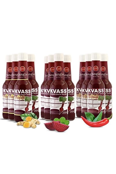 Pancar Kvass - 12li Karışık - Sade, Acı, Zencefil -