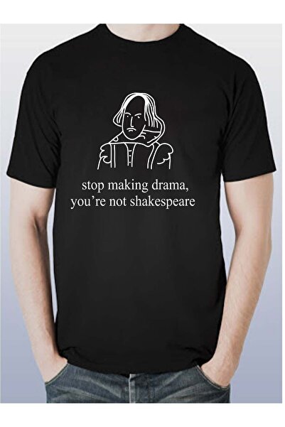 CONSTRAİN Stop Making Drama Nu te mai face Shakespeare - Tricou