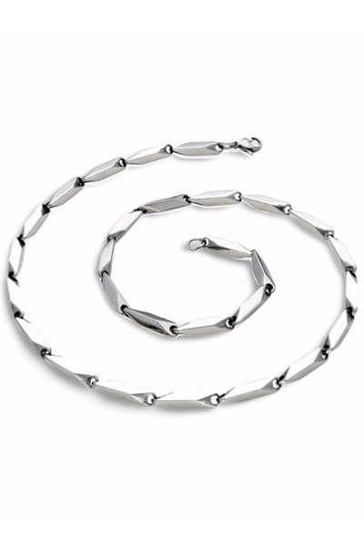MAZEN Steel Tarnish Resistant Men's Necklace Match Model 55 cm 316L Stainless...