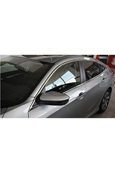 OTOTUNING53 Honda Civic Fc5 8 Parça Krom Cam Çıtası 2016-2019