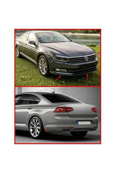 OTOTUNING53 Volkswagen Passat B8 Krom Ön ve Arka Tampon Çıta Seti 2015-Sonrası