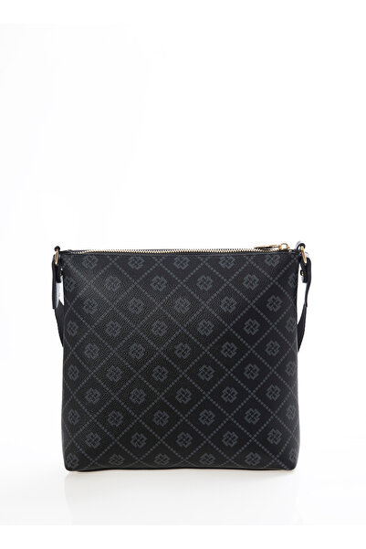 Fossil Women's Black 27x26x7 cm Crossbody Bag 05FM24Y1006