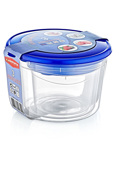 Şenyayla Plastik Multi-Purpose Deep Food Storage Container Set of 3