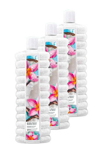 AVON Aloha Monoi Banyo Köpüğü 1 Lt. Üçlü Set
