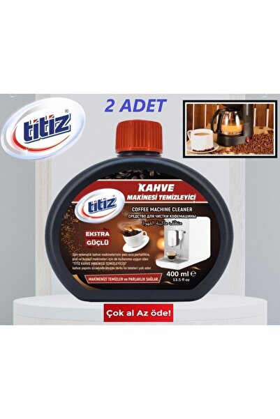 Titiz Kahve Makinesi Temizleyici 400 ML x "2 ADET"