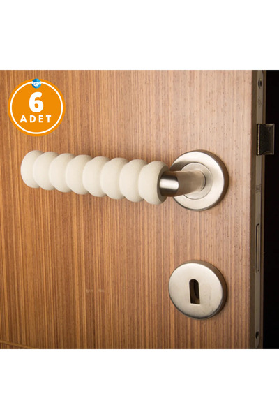 Miningaa 6 τεμάχια μη συναρμολογημένο προστατευτικό μπλοκαρίσματος λαβής πόρτ...