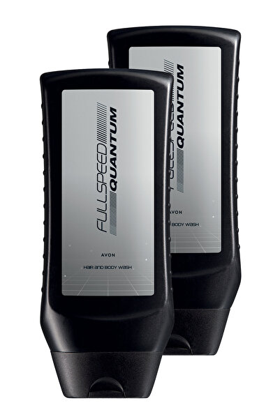 AVON Full Speed Quantum Erkek Saç ve Vücut Şampuanı 250 Ml. İkili Set