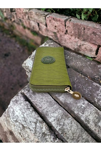 UCCELLO KRİNKIL FABRIC WOMEN'S WALLET WITH SINGLE ZIP