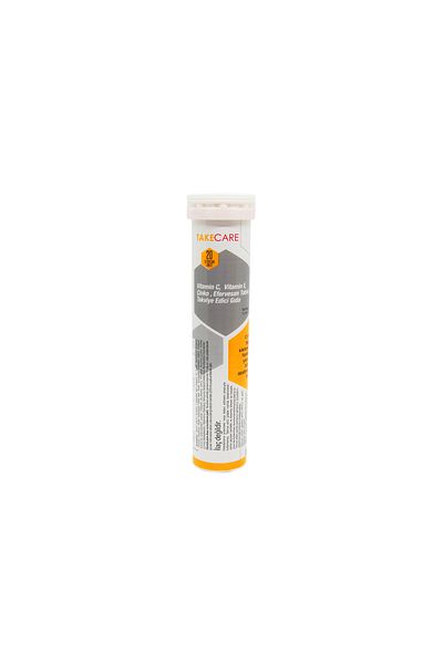 TakeCare 20 Effervescent Tablets - Vitamin C