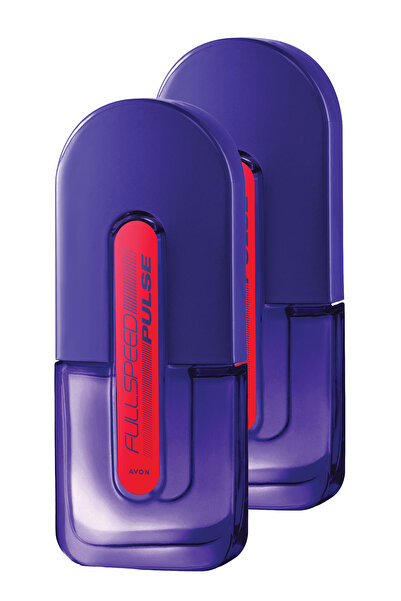 AVON Full Speed Pulse Erkek Parfüm Edt 75 Ml. İkili Set