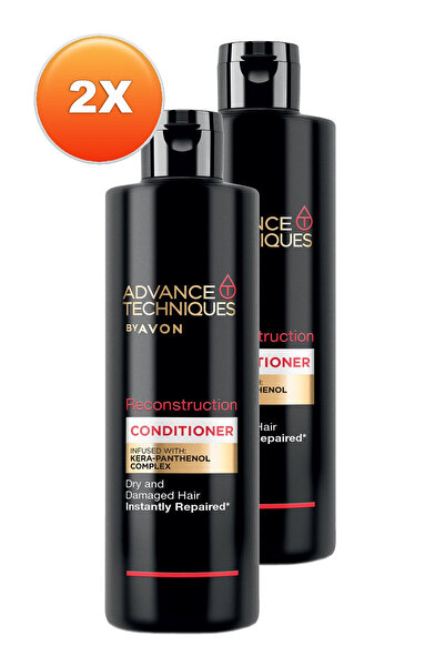 AVON Advance Techniques Reconstruction Onarıcı Saç Kremi 250 Ml. İkili Set