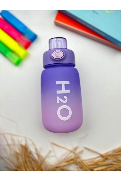 Tohana H20 Colorful Polycarbonate Sports Sports Water Bottle with Straw Children's Junior Water Bottle Water Bottle Water Bottle 800ml