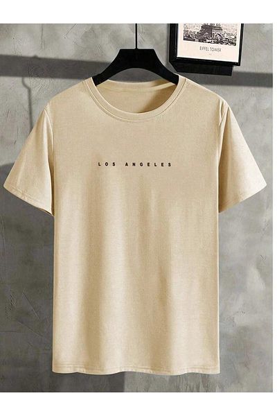 MOONBULL Ανδρικό μπλουζάκι Los Angeles Chest στάμπα Oversize