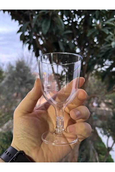 TATLI GÜNLER Ayaklı Mika Kadeh Şeffaf Ayaklı 150 Ml. (6 ADET) Lohusa Kadehi ,...