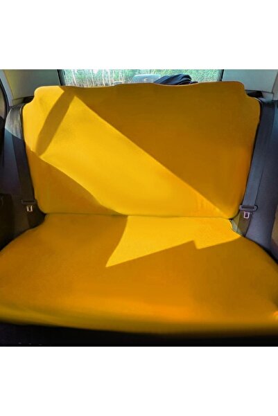 Teksin Opel Astra J Oto Koltuk Servis Kılıfı Sarı Likralı Esnek Tüm Araç Modellerine Uygun Universal