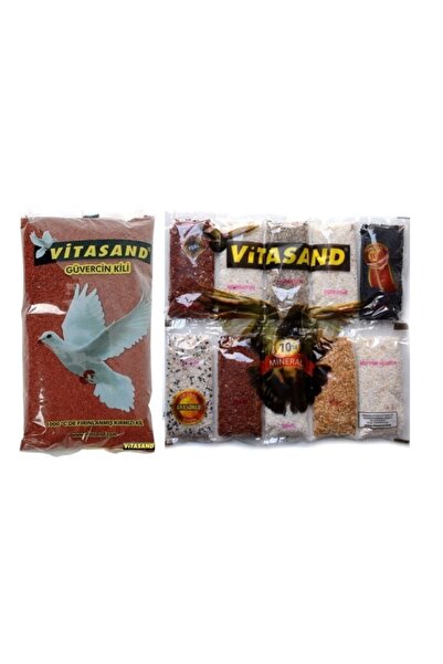 Genel Markalar 10'lu Mineral Taşı + Kil Hasta Kırgın Kuş Güvercin Tavuk Ufak Parçacıklı