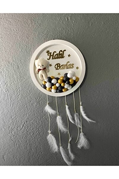 bebek atölyem Kişiye Özel El Işi Bebek Kapı Süsü