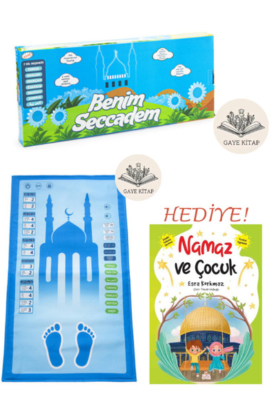 Ayfa Basın Yayın Çocuklar İçin 7 Dilde Sesli Konuşan Namaz Kıldıran Seccade (...