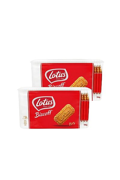 Lotus Biscoff Caramelized 25 Pack - 6.25 gr 2-Piece Advantage Pack - 156 gr