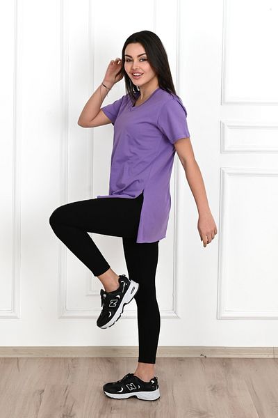 Koza Butik Tricou - Violet - Regular fit