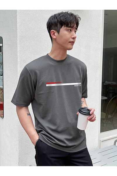DAXİS Sportwear Company Μπλουζάκι UNISEX Printed Oversize Crew Neck DAXIS Sportwear Company