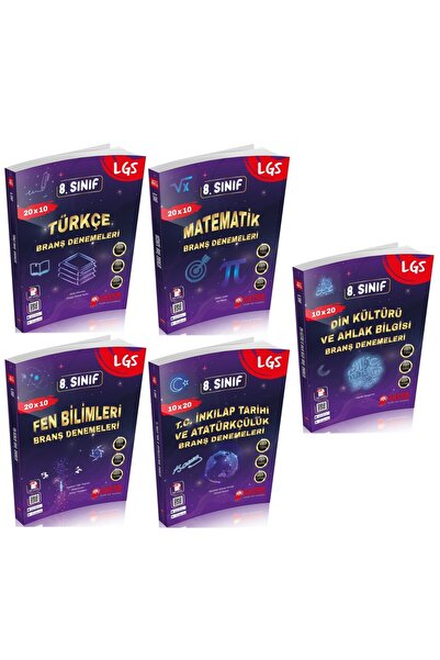 Zafer Yayınları Zafer Yayınları 8. Sınıf LGS Tüm Dersler Branş Deneme Seti To...