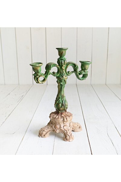 MINIWOODEN TOYS Dekoratif 3 Lü Şamdan