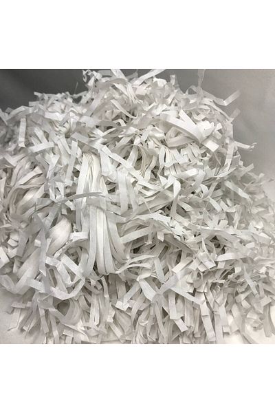 bisaccia Off-White Tissue Paper Scrap Shredded Tissue Paper - 50 grams